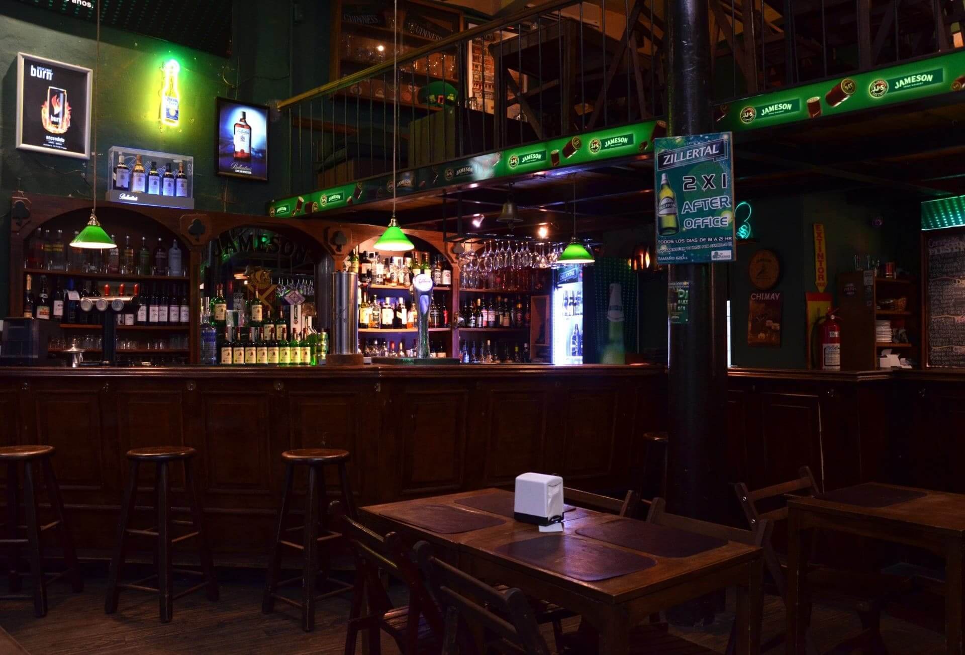 Melhores bares em Montevidéu: bar The Shannon Irish Pub