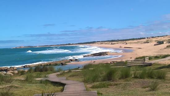 Roteiro de 8 dias no Uruguai: Playa de la Viuda em Punta del Diablo
