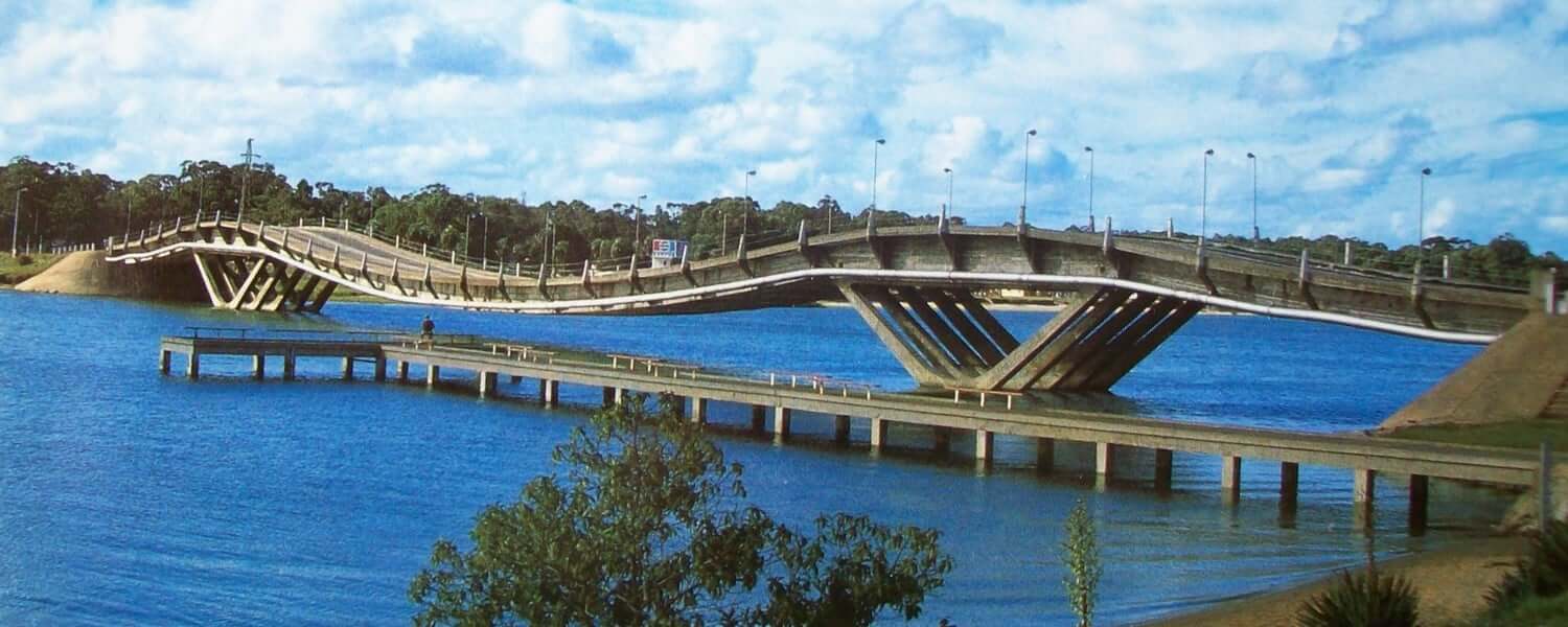Roteiro de 5 dias no Uruguai: Puente de La Barra - Ponte Ondulada